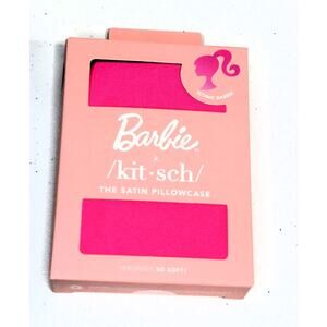 Barbie x Kitsch Limited Edition Satin Iconic Pillowcase NiB Standard Size